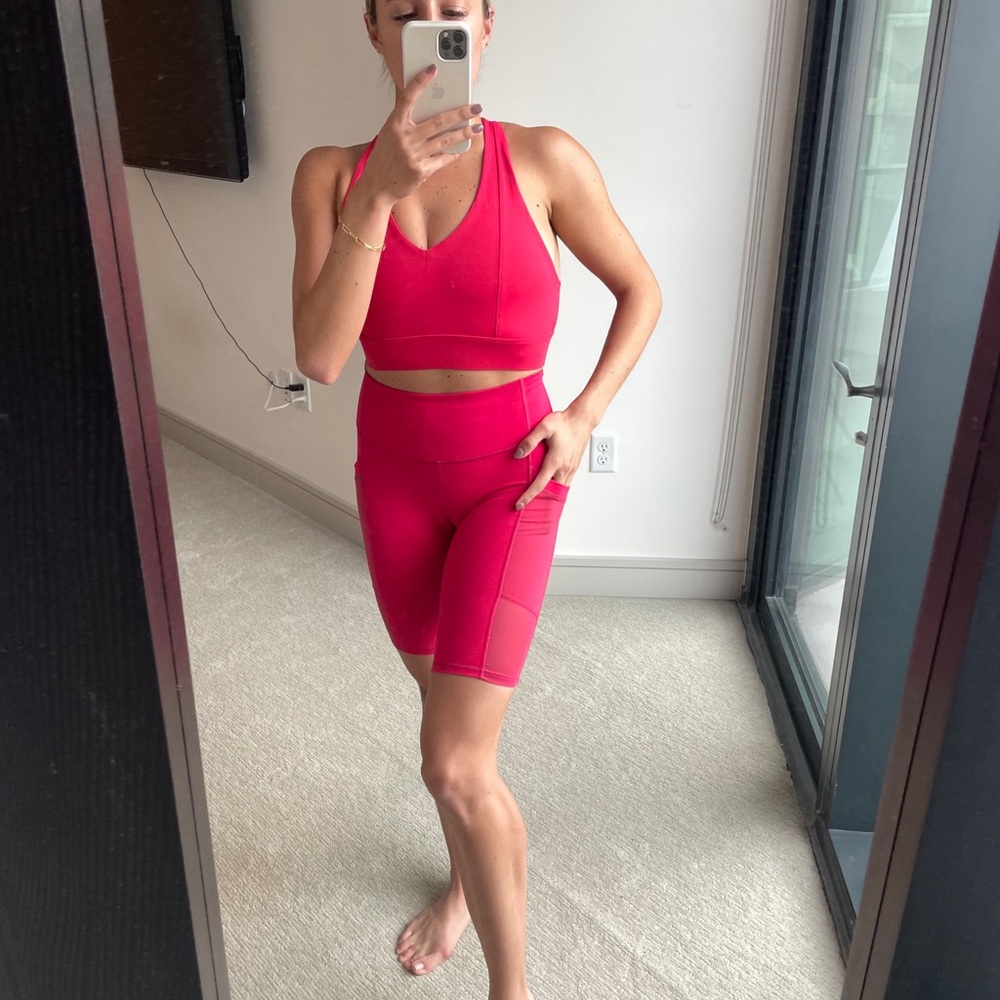 Fabletics Biker Short Set